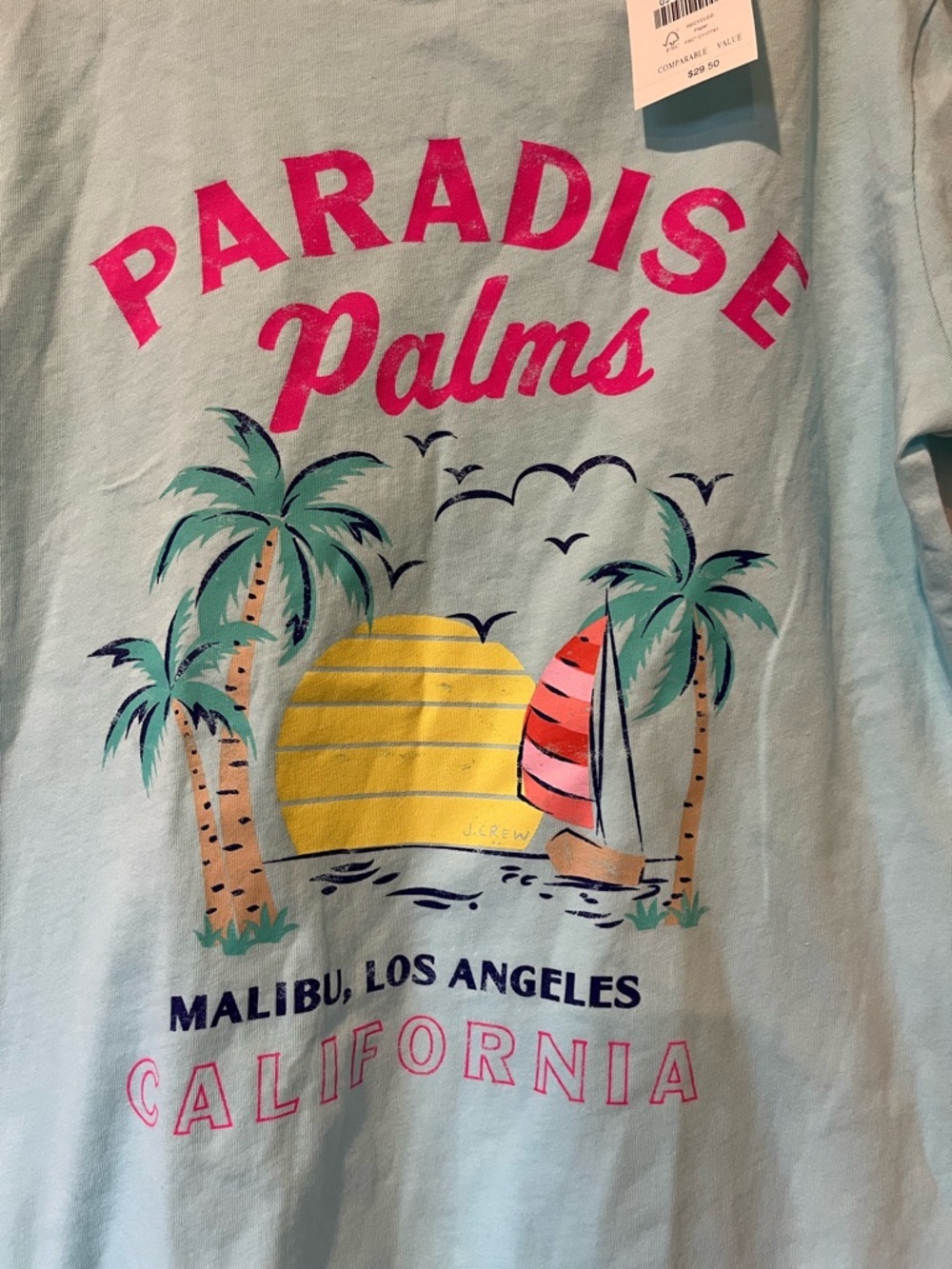 crewcuts Kids 'Paradise Palms' Graphic T-shirt, XL, NWT - Picture 2 of 8
